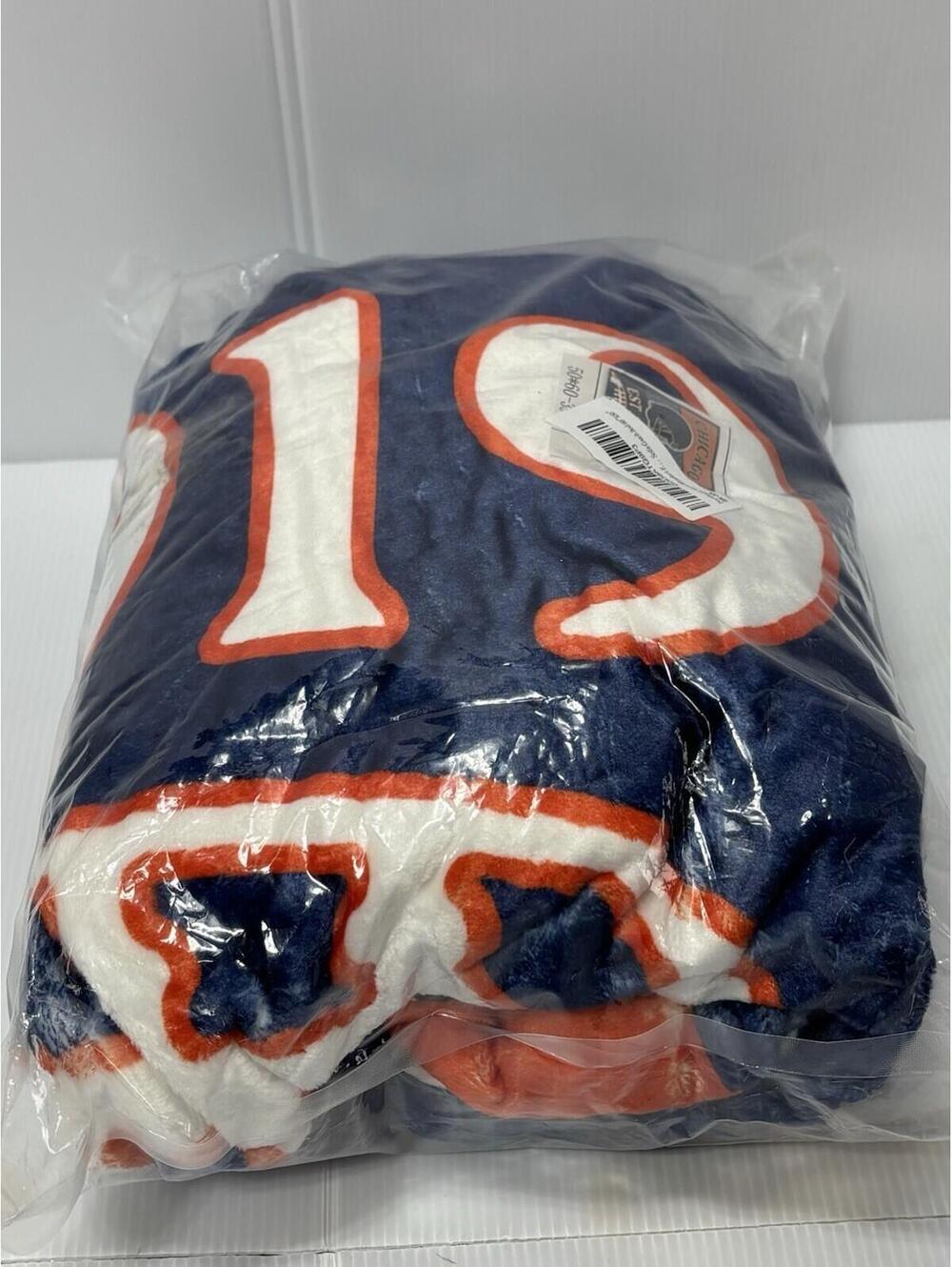 Chicago Bears Football Fans Blanket /Throw for Sofa/Couch/Bed 60"x50" New